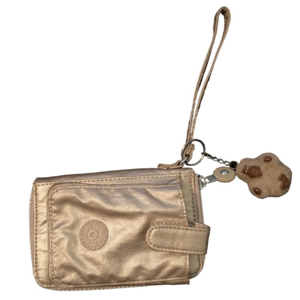 Gold Kipling wallet